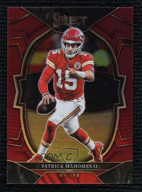 2022 Panini Select Concourse Maroon Prizm 117/149 Patrick Mahomes II #20 e0h