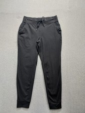 Reflex Men Jogger S Black Drawstring Waist Comfort Stretch Pockets Tapered Leg