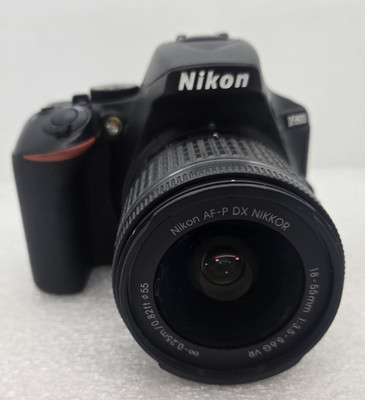 Nikon D5600 Digital SLR Camera Black w/18-55mm Lens f/3.5-5.6 FREE SHIPPING a
