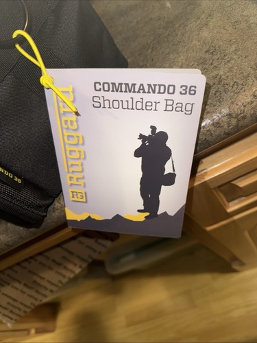 Camera Bag Commando 36 Ruggard Holds A DSLR W/Lens Flash and Accessories Padded - Picture 2 of 19