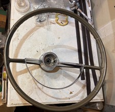 Corvair Steering Wheel W Horn Ring Chevy Monza Tan Brown 1964-6 Fawn Tan Corvair Steering Wheel W Horn Ring Chevy Monza Tan Brown 1964-6 Fawn Tan