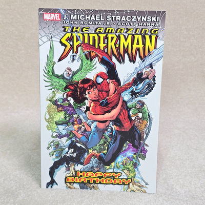 #ad Amazing Spider Man Vol. 6 Happy Birthday TPB 2004 J. Scott Campbell Cover $29.99