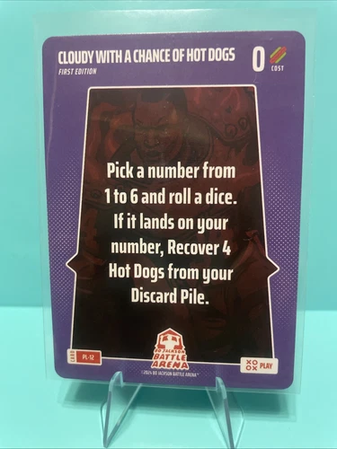 Bo Jackson Battle Arena Plays SSP - CLOUDY WITH A CHANCE OF HOT DOGS #PL-12