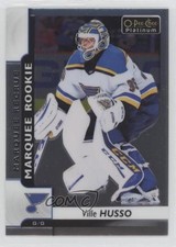 2017-18 O-Pee-Chee Platinum Marquee Rookies Ville Husso #186 04py