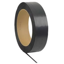 Plastic Strapping, 4000Ft L, 35 Mil, Black,  33Rz13