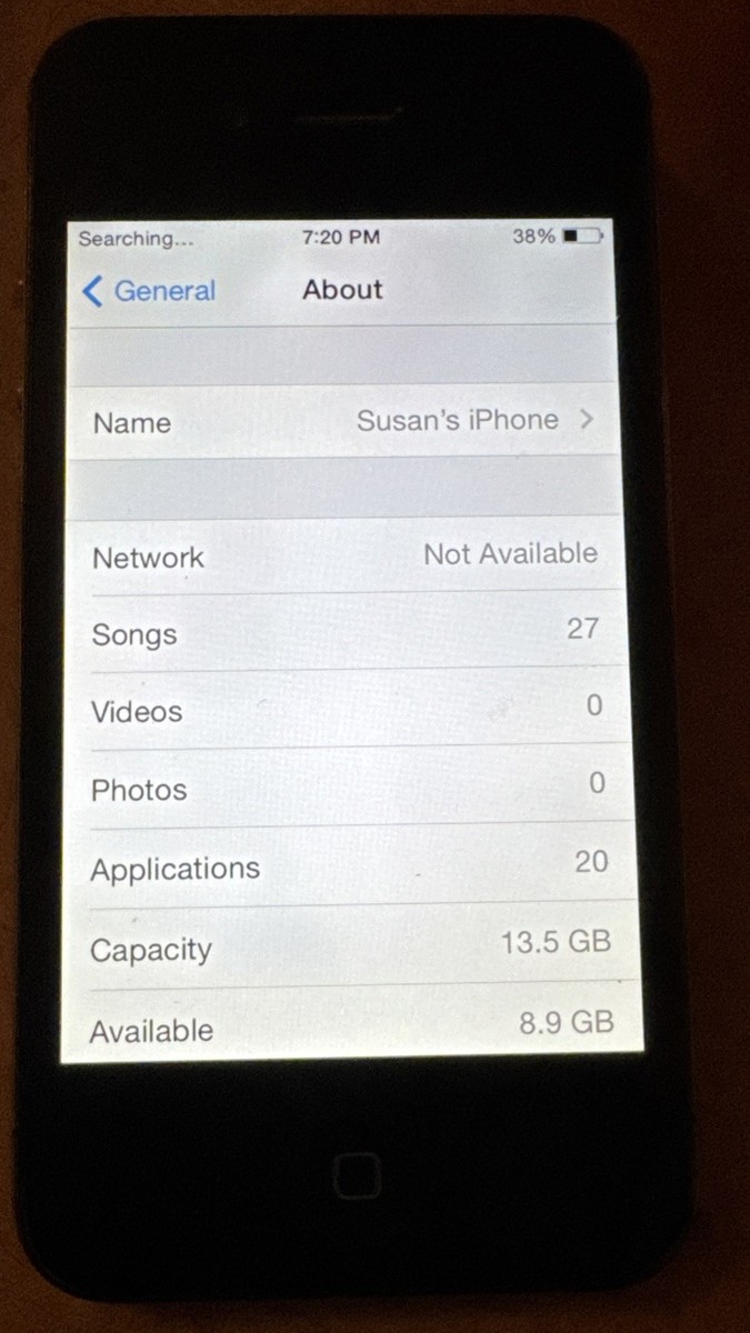 iPhone 4 Black (Verizon) A1349 16GB CDMA Fast Ship Good Used IOS