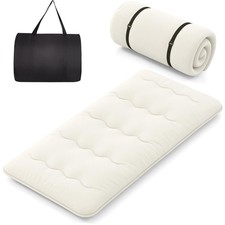 COSTWAY Double Size Japanese Floor Mattress Futon Mattress 190x135x10cm-Beige
