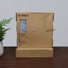 BNIB Vintage IKEA White GLÄNSA Glansa Christmas Hanging Net Lamp By Sigga Heimis