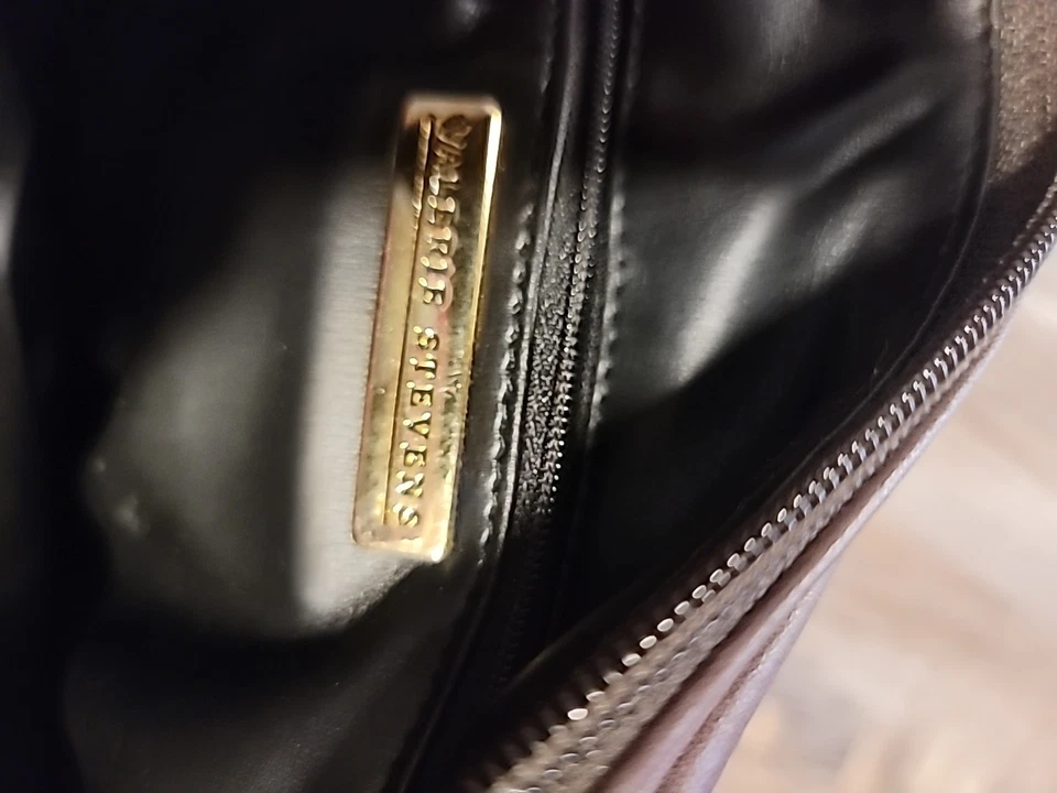 Сумочка женская Valerie Stevens натуральная кожа темно-коричневая - Изображение 3 из 4