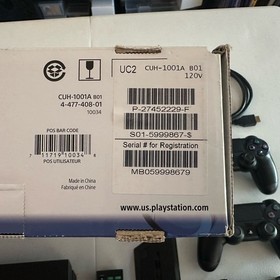 Sony PlayStation 4 PS4 Cosole w/ Box Cotroller Stand Remote 2TB CUH-1001A 500GB