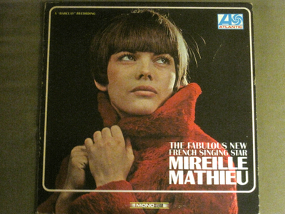 MIREILLE MATHIEU THE FABULOUS NEW FRENCH SINGING STAR LP '66