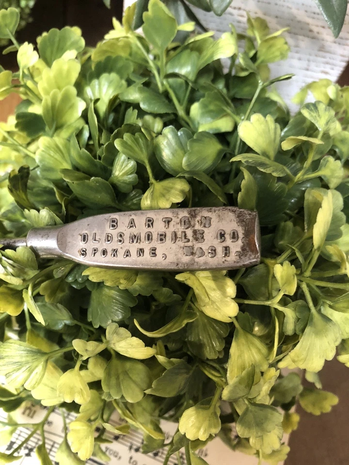 Herramienta Publicitaria Punzón Awl Vikingo Barton Oldsmobile De Colección Spokane WA Ice Pick Foto 4 de 4