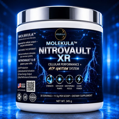 Molekula NitroVault XR Pre-Workout Powder, 30 Servings (345 g)