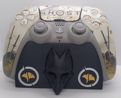 Black Kitsune Ghost of Yötei PS5 Controller Stand Gaming Accessoires Equipment
