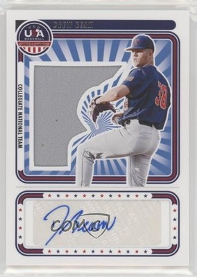 2024 Panini Stars and Stripes USA Signatures Silhouettes /199 Drew Beam Auto 1y9