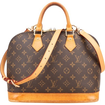 Louis Vuitton Canvas Monogram Alma PM Handbag Tasche