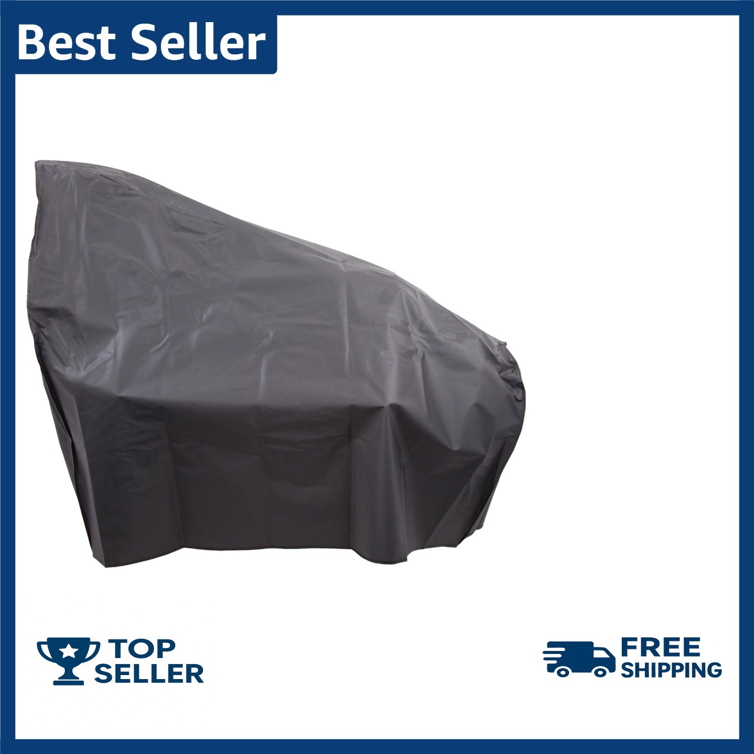 Offset Smoker Cover, Black