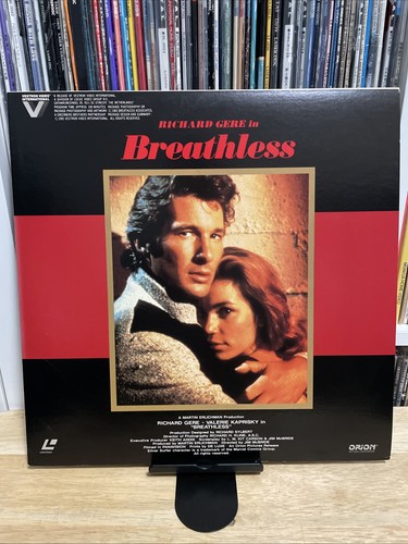 Breathless Japanese Laserdisc this pressing never had a paper Obi