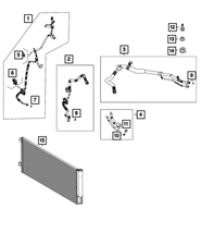 Genuine Mopar Slim Line Seal 6107233AA