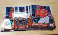 2015 Topps Chrome #129 Yorman Rodriguez 9 Count Rookie Card Lot Cincinnati Reds