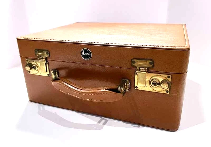 Vintage Shortrip Travel Vanity Cosmetic Case Luggage Unique