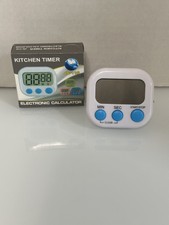 Kitchen Timer Electronic Calculator JS-118 Wh...