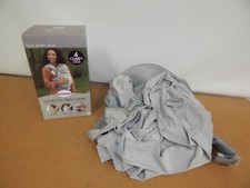 Comfy Chic Baby Carrier Boppy 4 Carrying Positions Sling Wrap Pearl Gray 35lbs