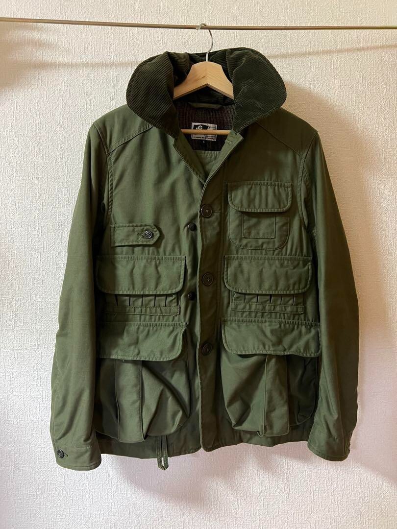 ジャケット・アウター Engineered Garments Bird Shooter Jacket Engineered Garments Shooting jacket | BROWN PRINT | SEVENSTORE