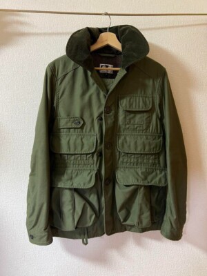 ジャケット・アウター Engineered Garments 00s Military Jacket ENGINEERED GARMENTS HUNTING JACKET 50% Cotton & 50% Nylon