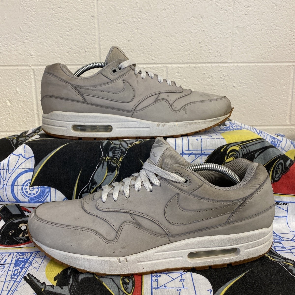 nike air max 1 premium medium grey