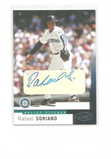 2004 LEAF AUTOGRAPHS #76 RAFAEL SORIANO