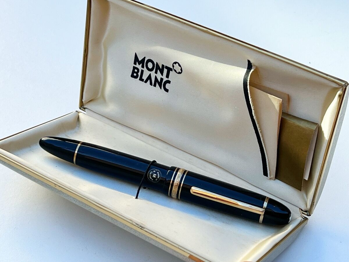 Vintage MONTBLANC Meisterstuck No.149 Fountain Pen Gold Made Vintage MONTBLANC Meisterstuck No.149 Fountain Pen Gold Made
