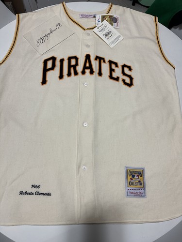 Mitchell & Ness Pittsburg Pirates Roberto Clemente jersey Sz 52 2XL series gift