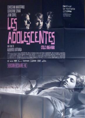 I DOLCI INGANNI / SWEET DECEPTIONS / JUGENDLICHE - GROSSES FILMPLAKAT NEUAUFLAGE