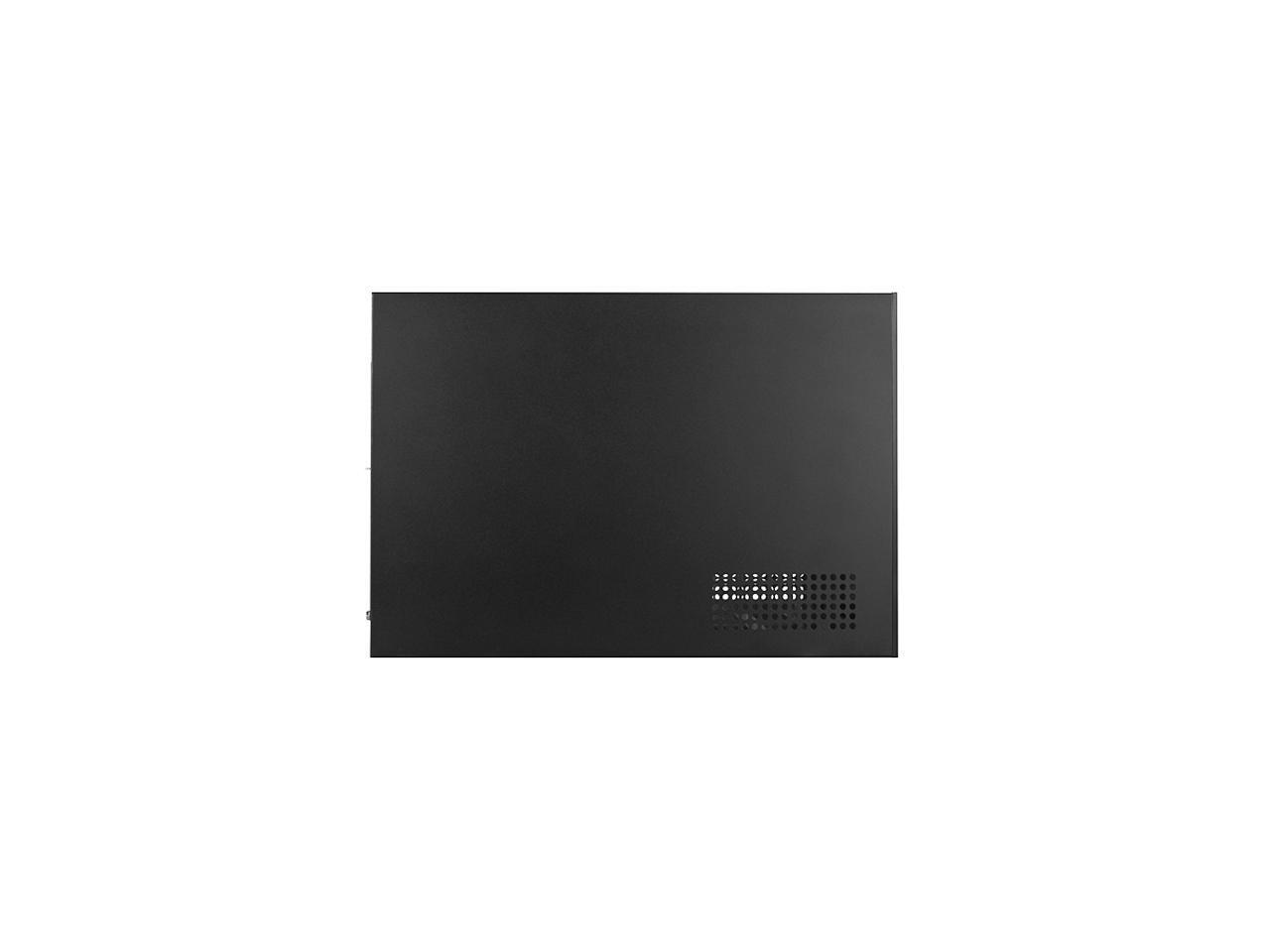 Стильная компактная мини-башня iStarUSA S-35-DE5BK из черного алюминиястали размером 5 x 3 дюйма