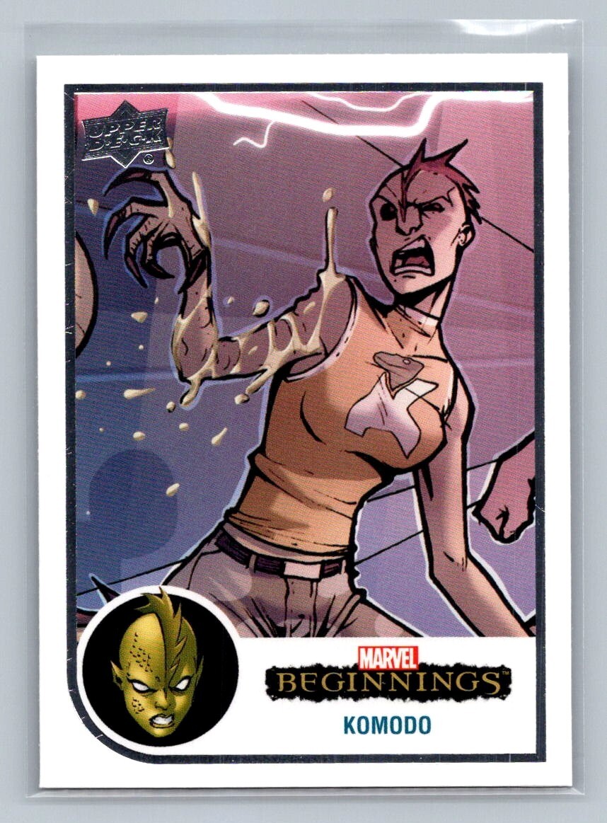 KOMODO 2022 Upper Deck Marvel Beginnings Vol 2 #153