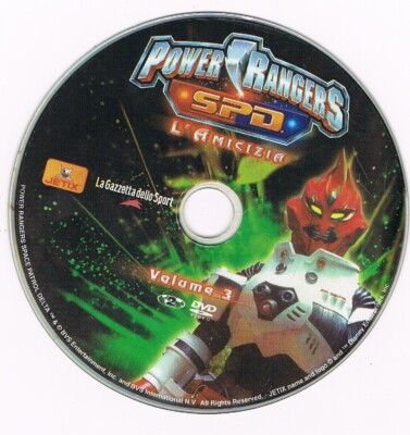 POWER RANGERS - JETIX - L'AMICIZIA VOL.3 - DVD - LA GAZZETTA DELLO SPORT PUNTATE
