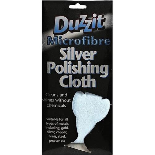 Duzzit Microfibre Silver Multipurpose Cloth 30x25cm