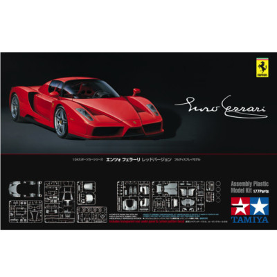 今週末大量出品予定！故田宮会長サイン入り！TAMIYA ENZO FERRARI Tamiya 24302 Ferrari Enzo 1/24 | eBay