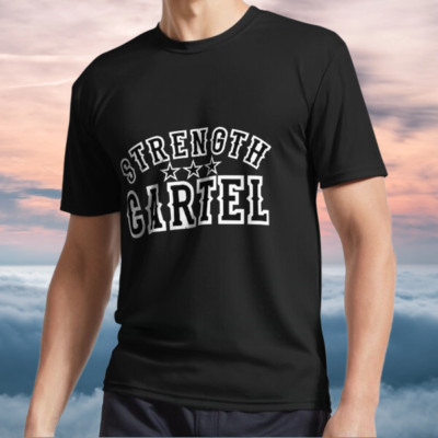 New Shirt Strength Cartel Man Active Logo TEE T-Shirt Funny Size S to 5XL