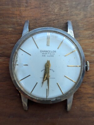 Mid 20th century vintage Chancellor De Luxe mechanical watch.