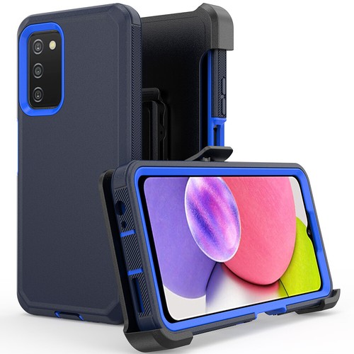 For Samsung Galaxy A03S A03 A04S Case Shockproof Heavy Duty Belt Clip Cover - Picture 16 of 22
