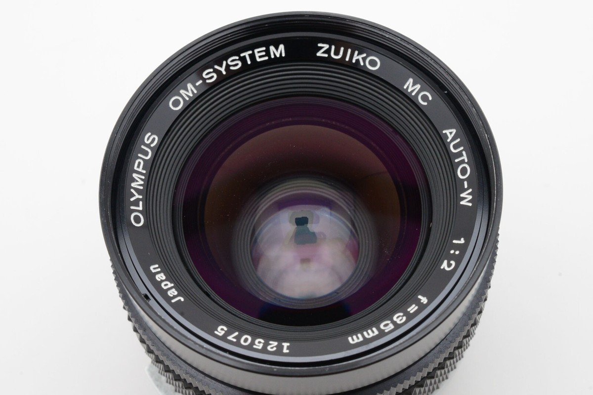 【美品】オリンパス ZUIKO MC AUTO-W f=35mm 1:2 MINT】OLYMPUS OM SYSTEM ZUIKO MC AUTO-W 35mm F/2 MF Wide