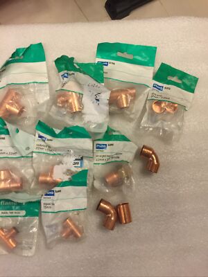 Restposten 13 Endvorschub Fittinge Lot Sure 11 22mm Fittinge und 2x15mm Fittinge