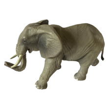 Vintage 1996 Safari Ltd. Large 7  Elephant Animal Safari Figure