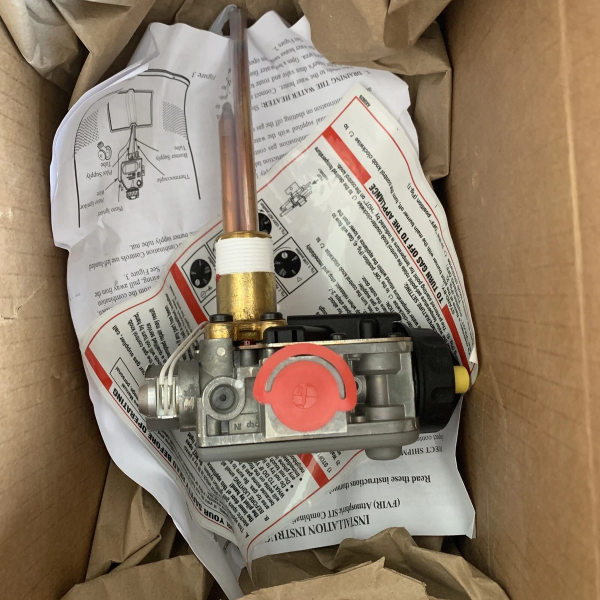 RHEEM PROTECH WATER HEATER GAS CONTROL THERMOSTAT-SP20303D 662766556162 |  eBay