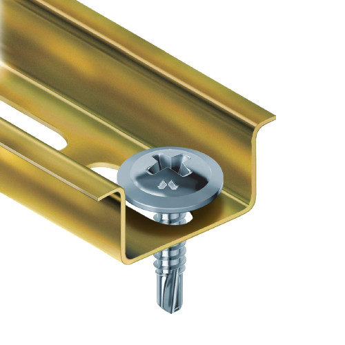 Drillex Viti Autoperforanti 4.2x16 mm 500 pz Testa Fungo per Lamiere