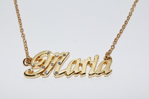 MARIA 18ct Gold Plating Necklace With 
