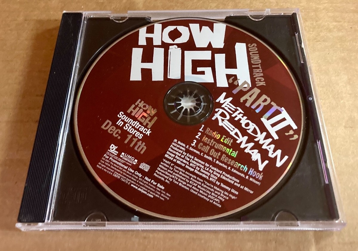 Rare Promo CD Single - Method Man (Wu-Tang Clan) Redman Part