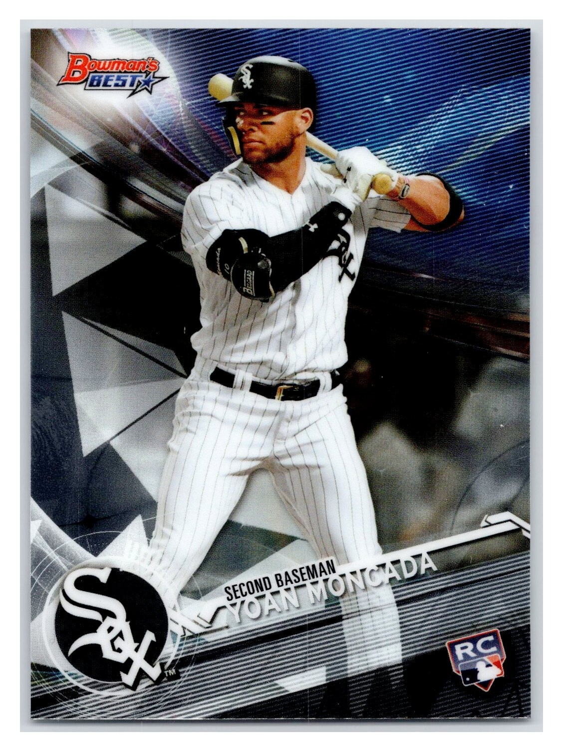 2017 Bowman's Best Yoan Moncada ROOKIE #21 Chicago White Sox RC